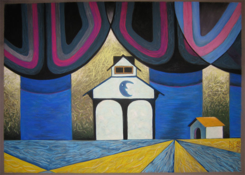 Where They All Were - soft pastel